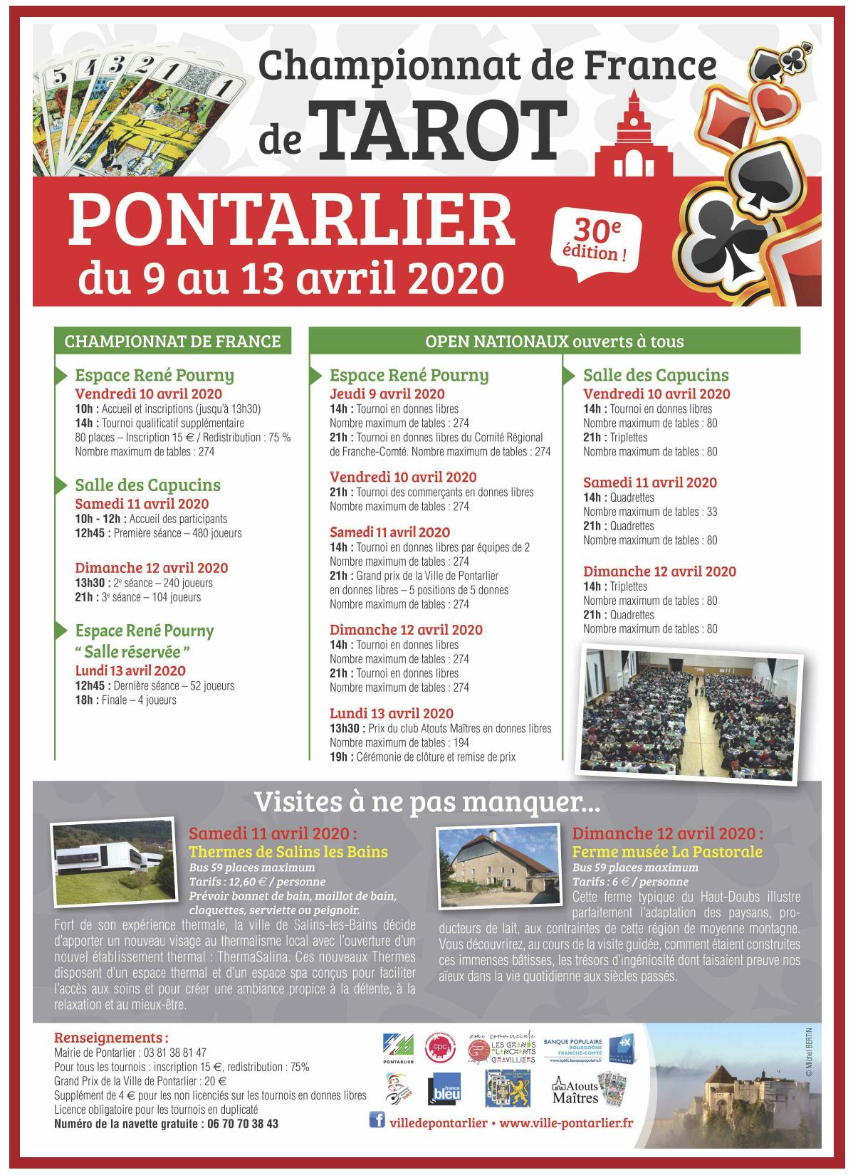 Championnat De France De Tarot 2022 Pontarlier